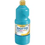 Giotto School - Gouache ultra lavable - cyan - bouteille d'1 L