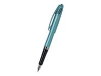 Pentel Tradio Brillant - Stylo plume - corps turquoise