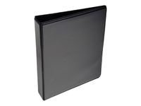 Exacompta Kreacover - Classeur à anneaux personnalisable - Dos 47 mm - A4 Maxi - pour 200 feuilles - noir - 3 pochettes extérieures