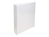Exacompta Kreacover - Classeur à anneaux personnalisable - Dos 47 mm - A4 Maxi - pour 200 feuilles - blanc - 3 pochettes extérieures
