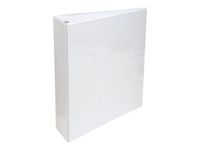 Exacompta Kreacover - Classeur à anneaux personnalisable - Dos 60 mm - A4 Maxi - blanc - 3 pochettes extérieures