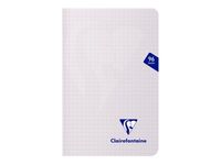 Clairefontaine Mimesys - Carnet polypro 11 x 17 cm - 96 pages - petits carreaux (5x5 mm) - disponible dans différentes couleurs