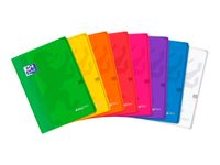 Oxford Easy Book - Cahier polypro A4 (21x29,7 cm) - 96 pages - grands carreaux (Seyes) - disponible dans différentes couleurs