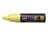 POSCA PC-7M - Marcador - permanente - amarillo - tinta pigmentada al agua - 4.5-5.5 mm - grande