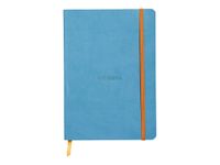 RHODIA Rhodiarama - Carnet souple A5 - 160 pages - ligné - turquoise