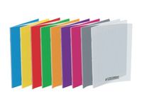 Conquérant Classique - Cahier polypro 24 x 32 cm - 96 pages - grands carreaux (Seyes) - disponible dans différentes couleurs