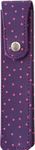 Oberthur Miss - Étui simple pour stylo - violet/pois fuchsia