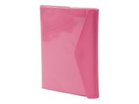 Clover - Agenda 1 semaine sur 2 pages - 16 x 24 cm - rose - Quo Vadis