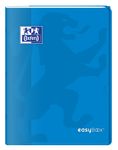 Oxford EasyBook - Cahier polypro 24 x 32 cm - 96 pages - grands carreaux (Seyes) - bleu