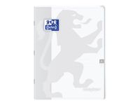 Oxford EasyBook - Cahier polypro 24 x 32 cm - 96 pages - grands carreaux (seyès) - transparent