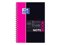 Oxford Etudiants - Cahier Notebook B5 (19 x 25 cm) - 160 pages - grands carreaux (Seyes) - double spirale - disponible dans différentes couleurs
