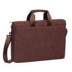 RIVACASE Biscayne - Sacoche pour ordinateur portable 15,6" - marron
