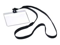Durable - 10 Portes badge de nom avec cordon - 60 x 90 mm