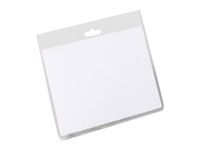 Durable - 20 Portes badges de nom - 60 x 90 mm - plastique