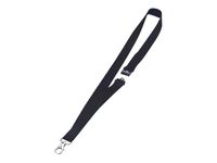 Durable - Lacet pour badge - cordon détachable - noir
