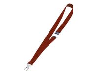 Durable - Lacet pour badge - cordon détachable - rouge