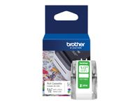 Brother CZ-12 - Ruban d'étiquettes auto-adhésives - 1 rouleau (12 mm x 5 m) - couleurs