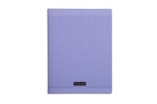 Calligraphe 8000 - Cahier polypro 24 x 32 cm - 192 pages - grands carreaux (Seyes) - violet