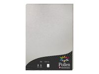 Pollen - 50 Feuilles papier couleur - A4 (21 x 29,7 cm) - 120 g/m² - argent