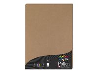 Pollen - 50 Feuilles papier couleur - A4 (21 x 29,7 cm) - 135 g/m² - kraft