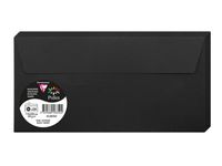 Pollen - 20 Enveloppes - 110 x 220 mm - 120 g/m² - noir