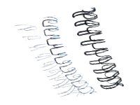 Fellowes - 100 anneaux de reliure en métal - 8 mm - jusqu'à 50 feuilles - blanc