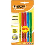 BIC Highlighter - Pack de 5 surligneurs - couleurs assorties