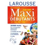 Larousse Dictionnaire Maxi Débutants