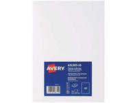 Avery - 10 Étiquettes amovibles transparentes - A3 - Impression laser - réf A3L003-10