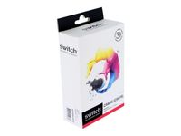 SWITCH - Paquete de 2 - negro, color (cian, magenta, amarillo) - compatible - refabricado - cartucho de tinta - para Canon PIXMA MP230, MP237, MP252, MP258, MP270, MP282, MP499, MX350, MX360, MX410, MX420