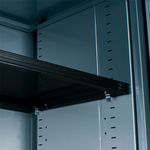 Tablette pour armoire à rideaux ETIC - 120 cm - anthracite