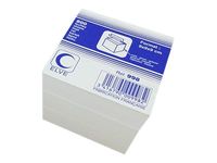 ELVE - Bloc Cube encollé - 90 x 90 mm - blanc