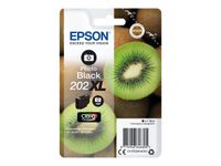 Epson 202XL Kiwi - noir photo - cartouche d'encre originale