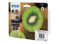 Epson 202XL Kiwi - pack de 5 - noir, noir photo, cyan, magenta, jaune - cartouche d'encre originale