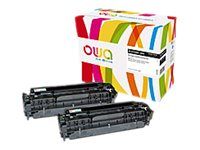 Cartouche laser remanufacturée HP 304A - pack de 2 - noir - Owa