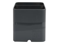 Exacompta Pen-Cube - Pot à crayons gris souris