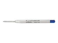 Parker - Recharge pour stylo à bille - bleu - pointe moyenne