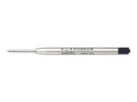 Parker - Recharge pour stylo à bille - noir - pointe fine