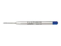 Parker - Recharge pour stylo à bille - bleu - pointe fine