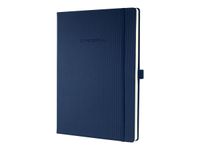 Sigel Conceptum Pure Hardcover - Carnet de notes A4 - ligné - bleu nuit