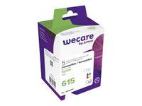 Cartouche compatible Epson T0615 Ourson - pack de 5 - noir x2, cyan, magenta, jaune - Wecare