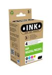 Wecare - Paquete de 4 - negro, amarillo, cián, magenta - compatible - cartucho de tinta - para HP Officejet 6100, 6600 H711a, 6700, 7110, 7510, 7610, 7612