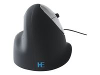 R-Go Tools - souris filaire ergonomique pour droitier - noir et argent