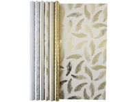 Clairefontaine Premium - Papier cadeau - 70 cm x 2 m - 80 g/m² - disponible dans différents motifs