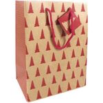 Clairefontaine - Sac cadeau 19 cm x 12 cm x 25 cm - cosy in red