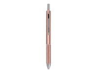 Online 4-in-1 Multipen - Stylo à bille 3 couleurs et porte-mines - rose doré