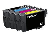 Epson 502 Jumelles - pack de 4 - noir, cyan, magenta, jaune - cartouche d'encre originale