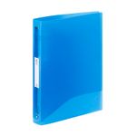 Viquel Propyglass - Classeur à anneaux - Dos 40 mm - A4 Maxi - pour 225 feuilles - bleu