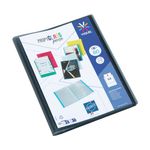 Viquel Propyglass - Porte vues personnalisable - 80 vues - A4 - noir