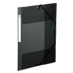 Viquel Propyglass - Chemise à 3 rabats - A4 - noir